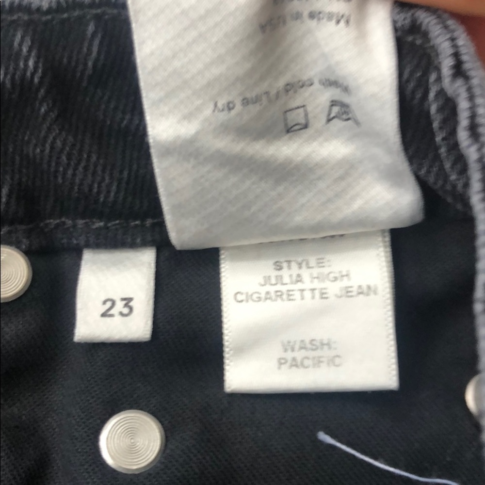 NEW • Reformation • Julia Cigarette Jeans Pacific - Picture 6 of 7